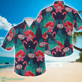Flamingo Dr Pepper Pattern Shirt, Hawaiian beer lover Shirt, Pepper Aloha Shirt Summer Shirt, 3D Aloha Shirt, Vintage Button Shirt