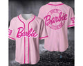 Personalized Vintage Barbie Movie Baseball Jersey, Barbie Jersey, Barbie Baseball Shirt