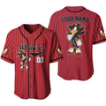 Personalized Sonic Shadow Hedgehog Jersey Baseball, Sonic Baseball Jersey, Family Baseball Jersey, Sonic Baseball Shirt, Sonic Lover Gift