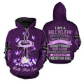 I Am A Christian Girl Hoodie Shirt Full Size S-5XL